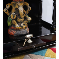 Silver Metal Diya